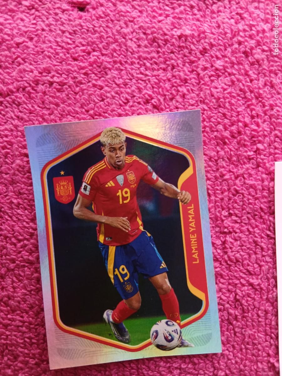 Figurine di Calcio: espa&ntilde;a 2026 50 lamine yamal selecci&oacute;n espa&ntilde;ola panini carrefour family mundial de futbol