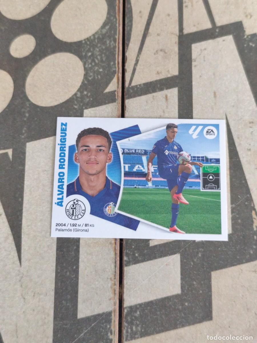 Cromos de f&uacute;tbol: &Aacute;lvaro Rodr&iacute;guez N&deg; 18 Bis Coloca Getafe Liga Este 24/25 sin pegar