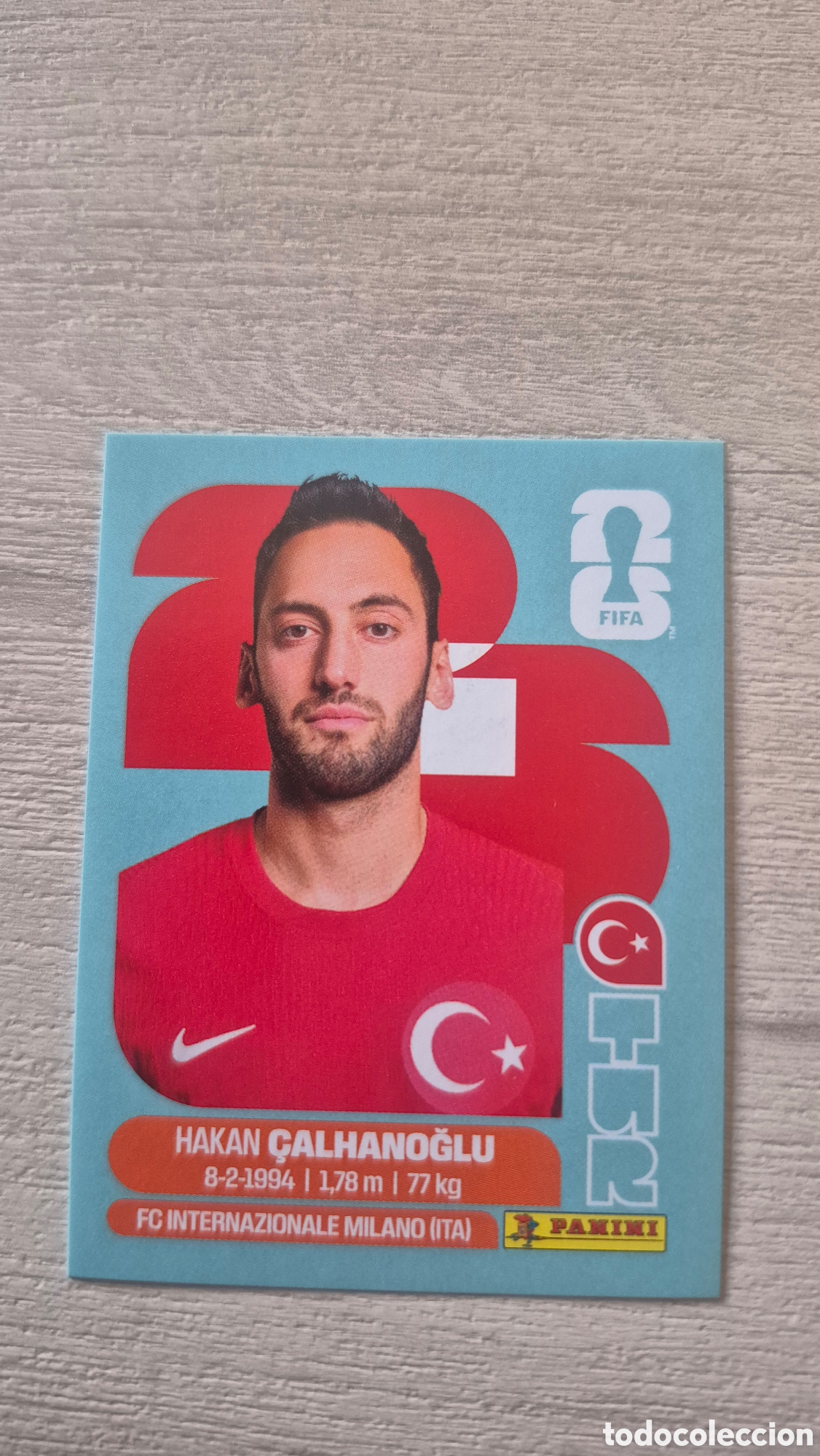 Cromos de f&uacute;tbol: TUR11 &Ccedil;alhanoğlu FIFA World Cup 2026