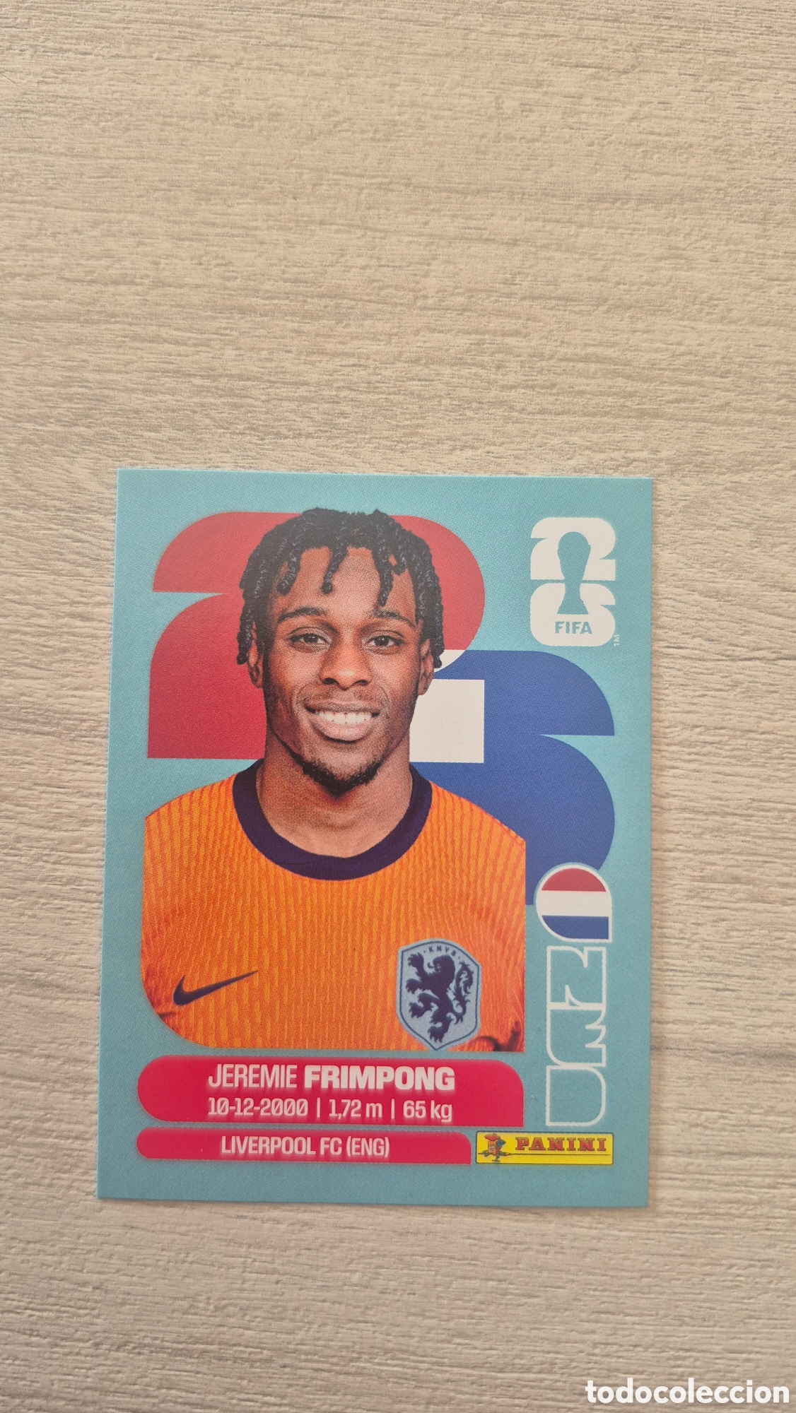 Football Stickers: NED8 Frimpong FIFA World Cup 2026