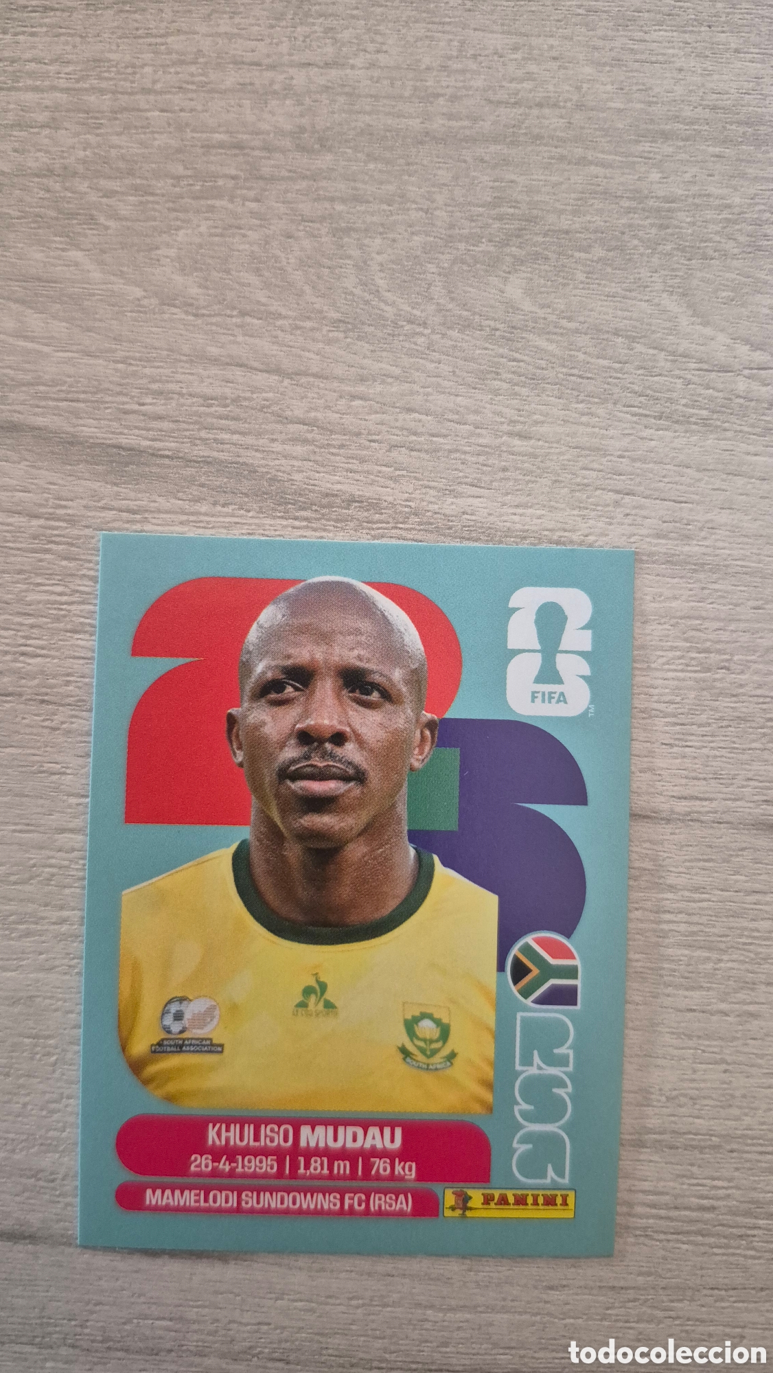 Football Stickers: RSA9 Mudau FIFA World Cup 2026