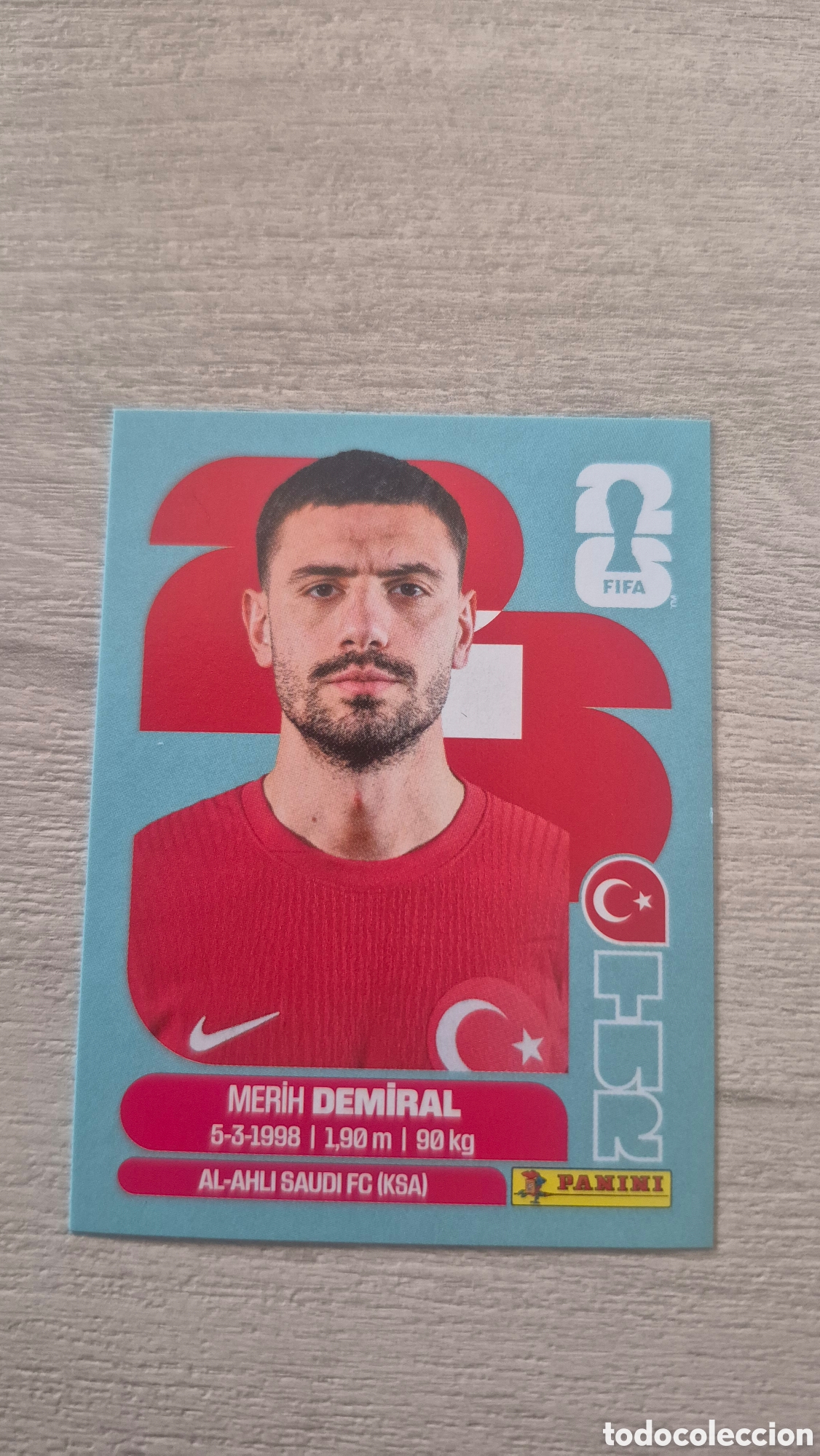 Football Stickers: TUR7 Demiral FIFA World Cup 2026