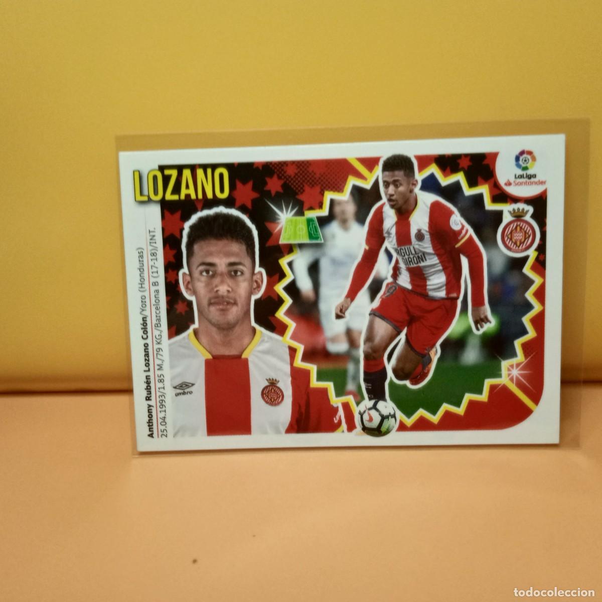 Football Stickers: EDICIONES ESTE 2018 2019 18 19 GIRONA F.C LOZANO 15