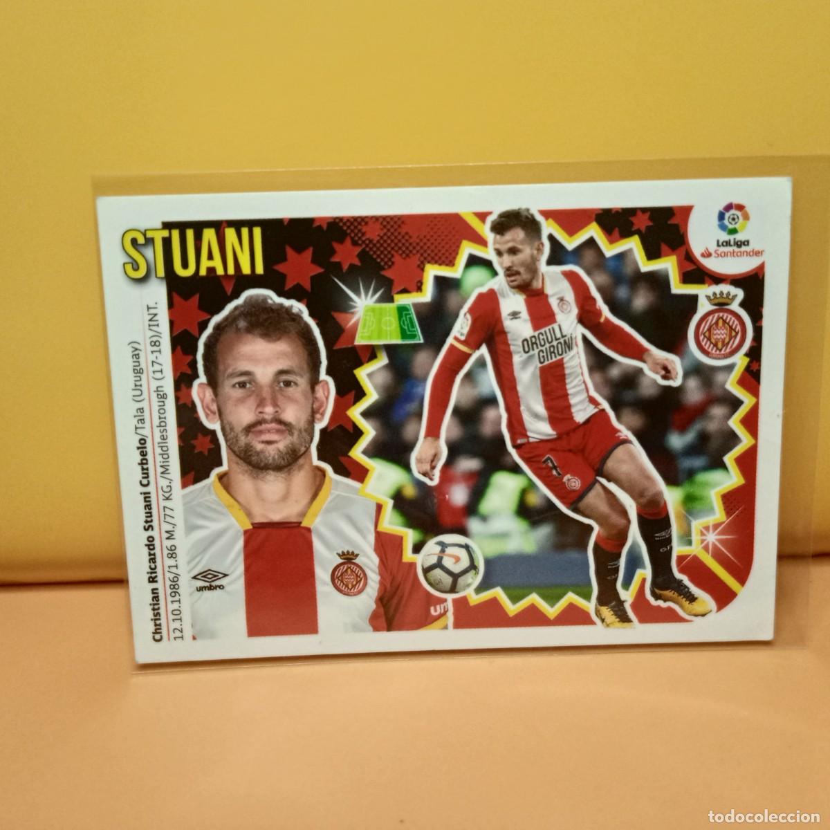 Cromos de f&uacute;tbol: EDICIONES ESTE 2018 2019 18 19 GIRONA F.C STUANI 16