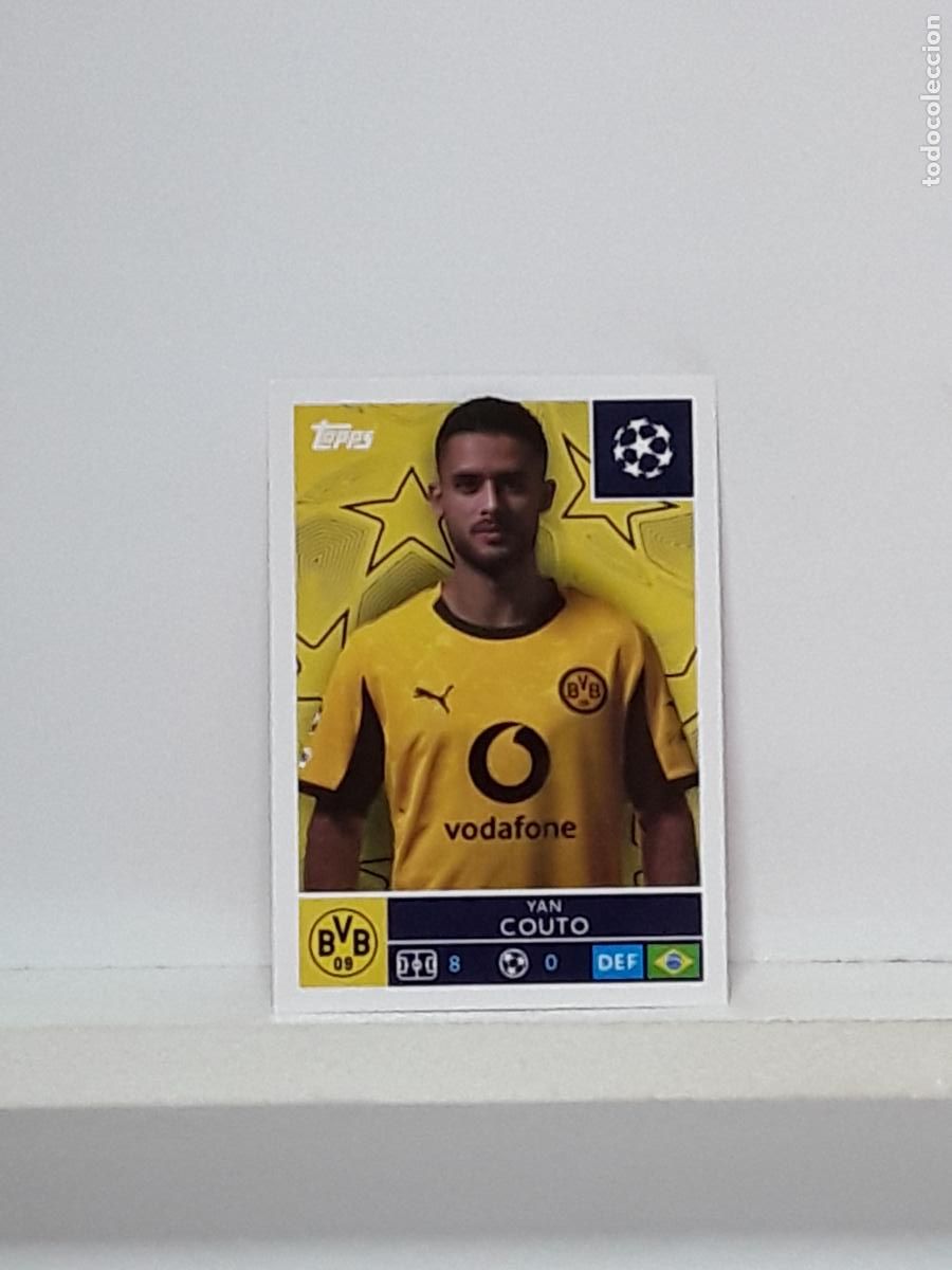 Cromos de f&uacute;tbol: CHAMPIONS STICKER 2025 2026 25 26 ALBUM TOPPS LEAGUE N 143 BORUSSIA DORTMUND YAN COUTO