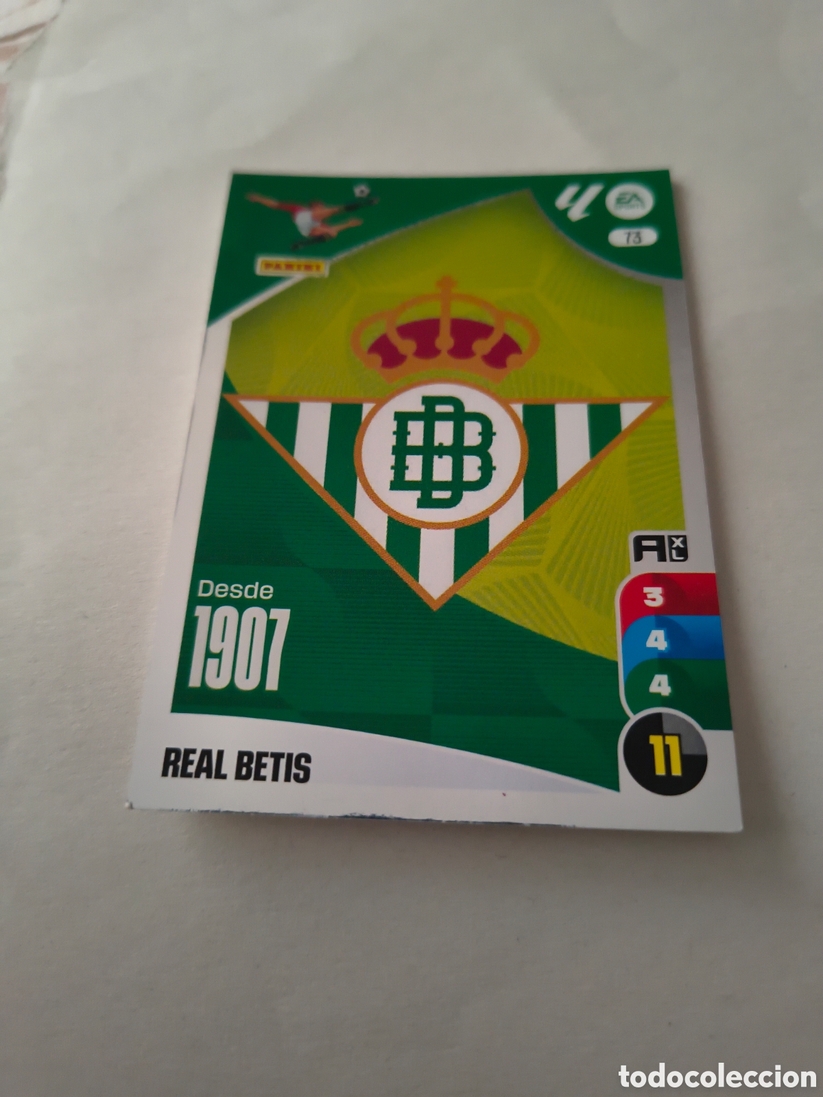 Cromos de f&uacute;tbol: ADRENALYN XL 2024-25 CROMO 55, ESCUDO BETIS