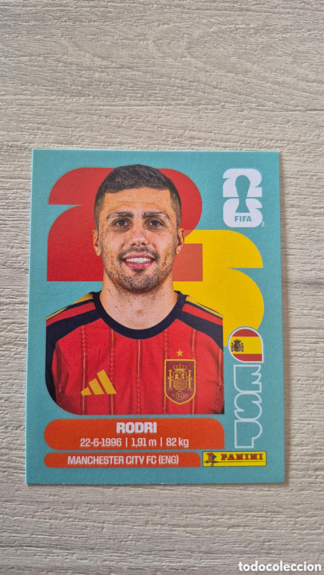 Cromos de f&uacute;tbol: ESP10 Rodri FIFA World Cup 2026