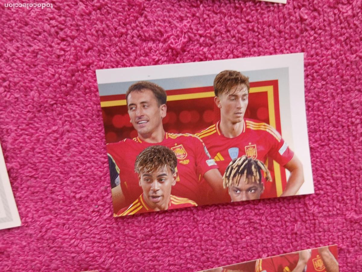 Cromos de f&uacute;tbol: espa&ntilde;a 2026 62 selecci&oacute;n espa&ntilde;ola panini carrefour family mundial de futbol