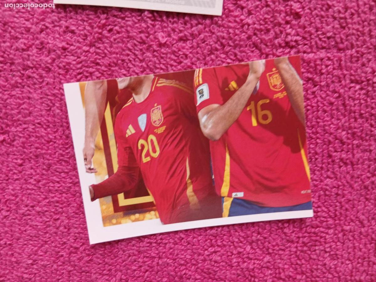 Cromos de f&uacute;tbol: espa&ntilde;a 2026 63 selecci&oacute;n espa&ntilde;ola panini carrefour family mundial de futbol