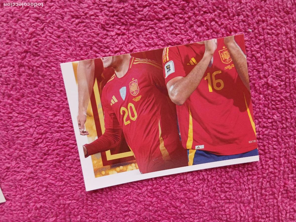 Cromos de f&uacute;tbol: espa&ntilde;a 2026 63 selecci&oacute;n espa&ntilde;ola panini carrefour family mundial de futbol