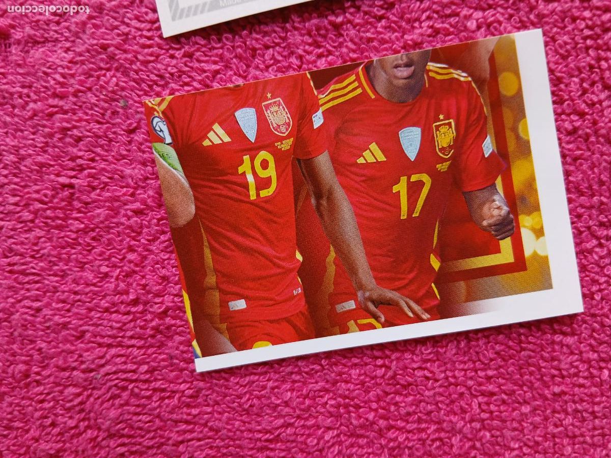 Cromos de f&uacute;tbol: espa&ntilde;a 2026 63 selecci&oacute;n espa&ntilde;ola panini carrefour family mundial de futbol