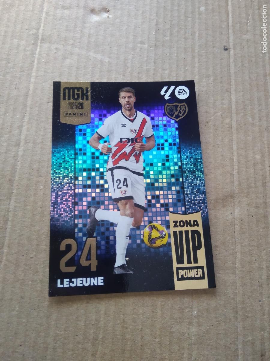 Cromos de f&uacute;tbol: P400 LEJEUNE RAYO VALLECANO CROMO FUTBOL PANINI LIGA MGKS 25-26 MEGACRACKS 2025-2026