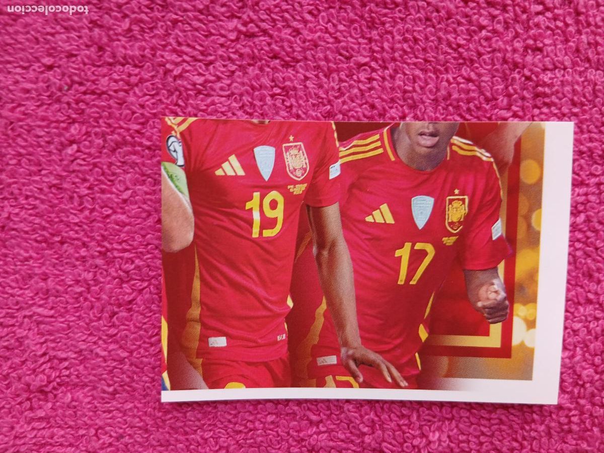 Cromos de f&uacute;tbol: espa&ntilde;a 2026 63 selecci&oacute;n espa&ntilde;ola panini carrefour family mundial de futbol