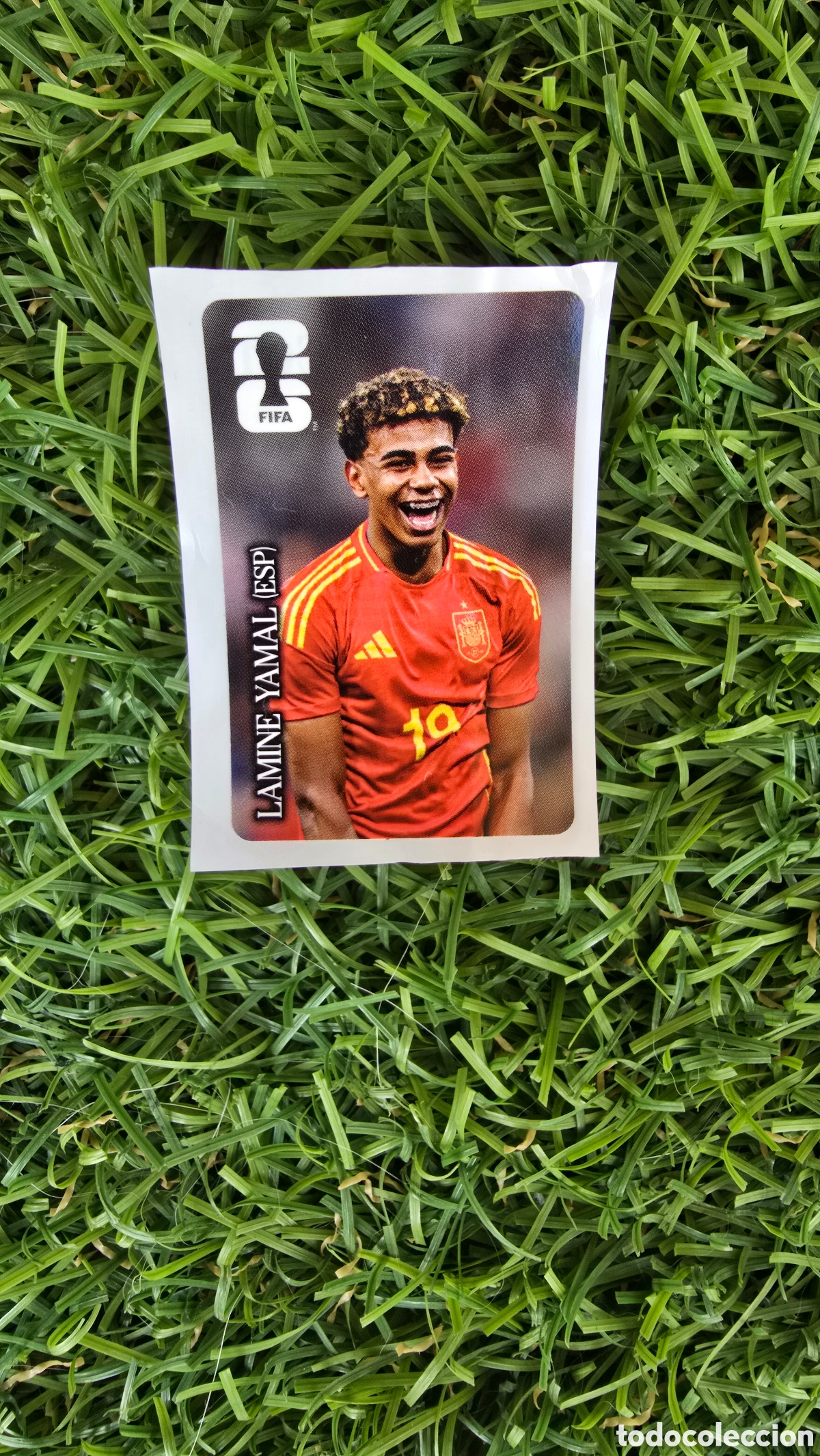 Cromos de f&uacute;tbol: Lamine Yamal Coca Cola Mundial 2026 Panini