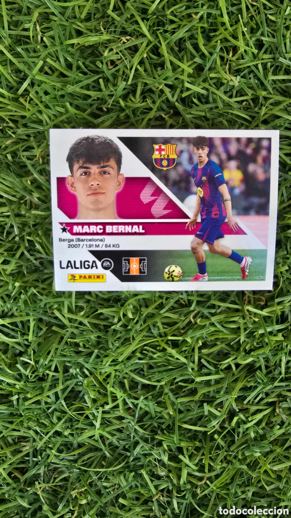 Cromos de f&uacute;tbol: MARC BERNAL 14 BARCELONA LIGA ESTE 2026 2027 26 27 PANINI