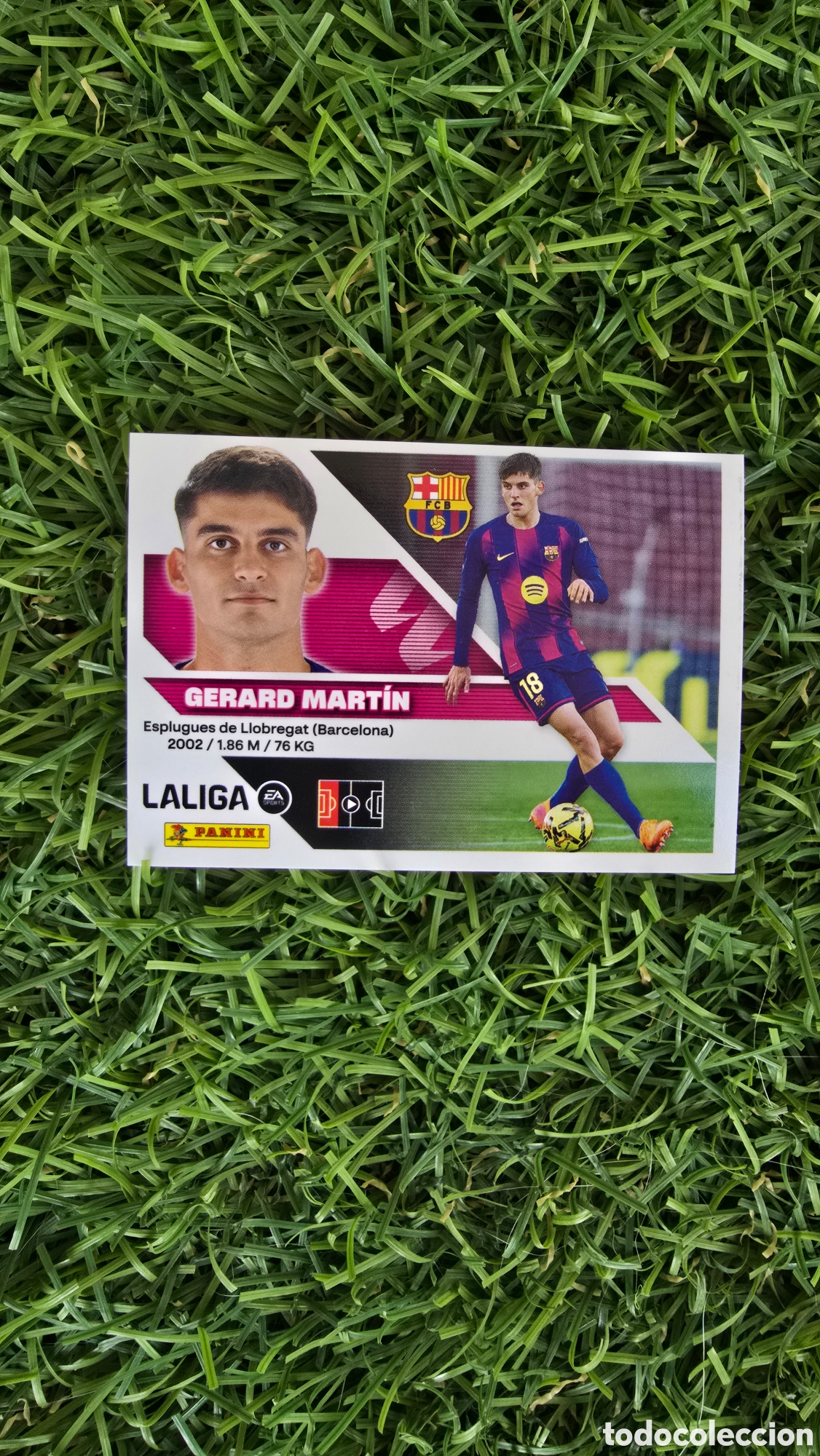 Cromos de f&uacute;tbol: GERARD MARTIN 8 BARCELONA LIGA ESTE 2026 2027 26 27 PANINI