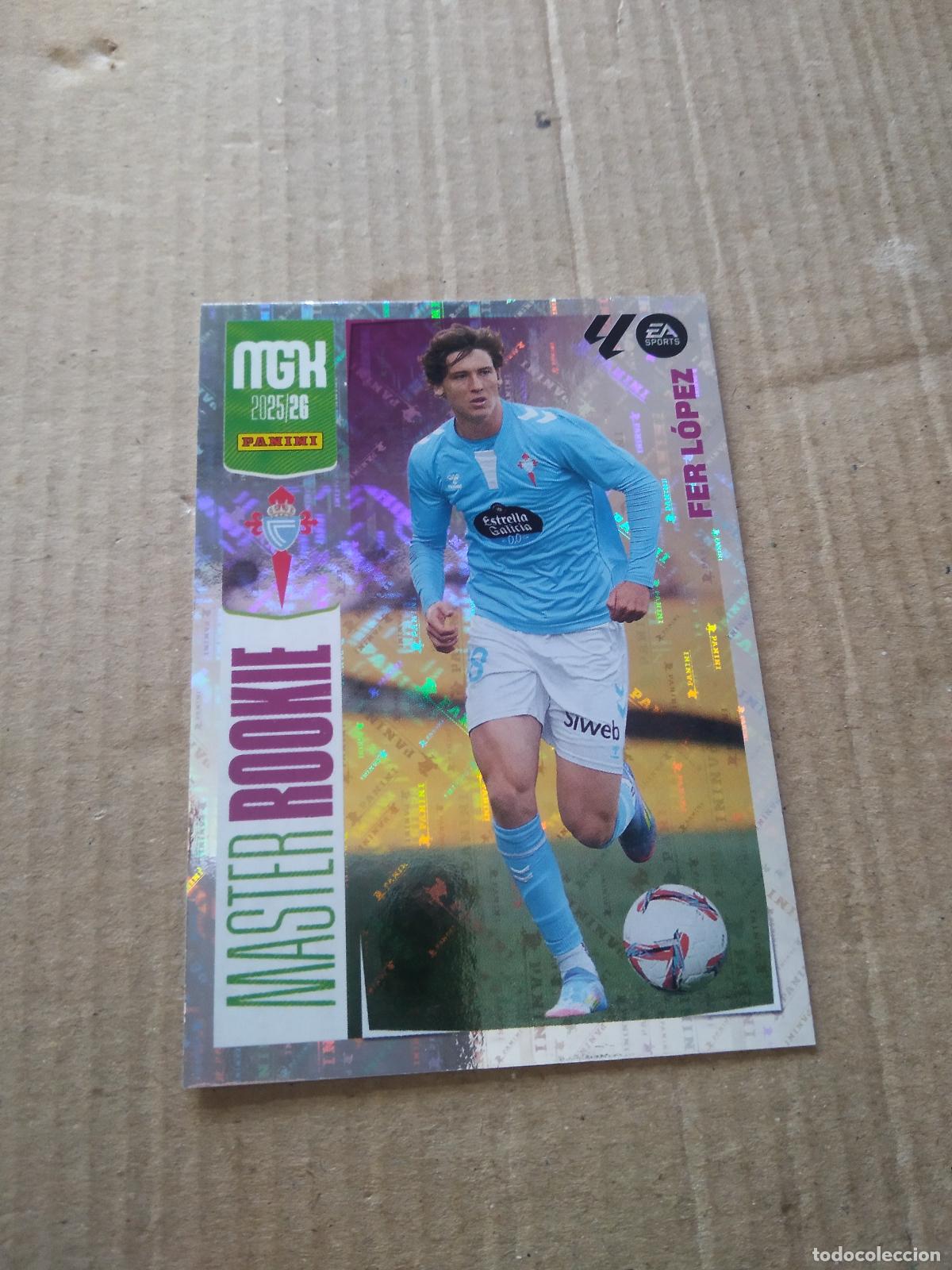 Cromos de f&uacute;tbol: 411 FER LOPEZ CELTA DE VIGO CROMO FUTBOL PANINI LIGA MGKS 25-26 MEGACRACKS 2025-2026