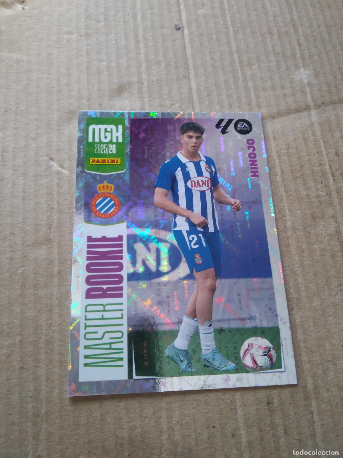 Cromos de f&uacute;tbol: 413 HINOJO ESPANYOL CROMO FUTBOL PANINI LIGA MGKS 25-26 MEGACRACKS 2025-2026