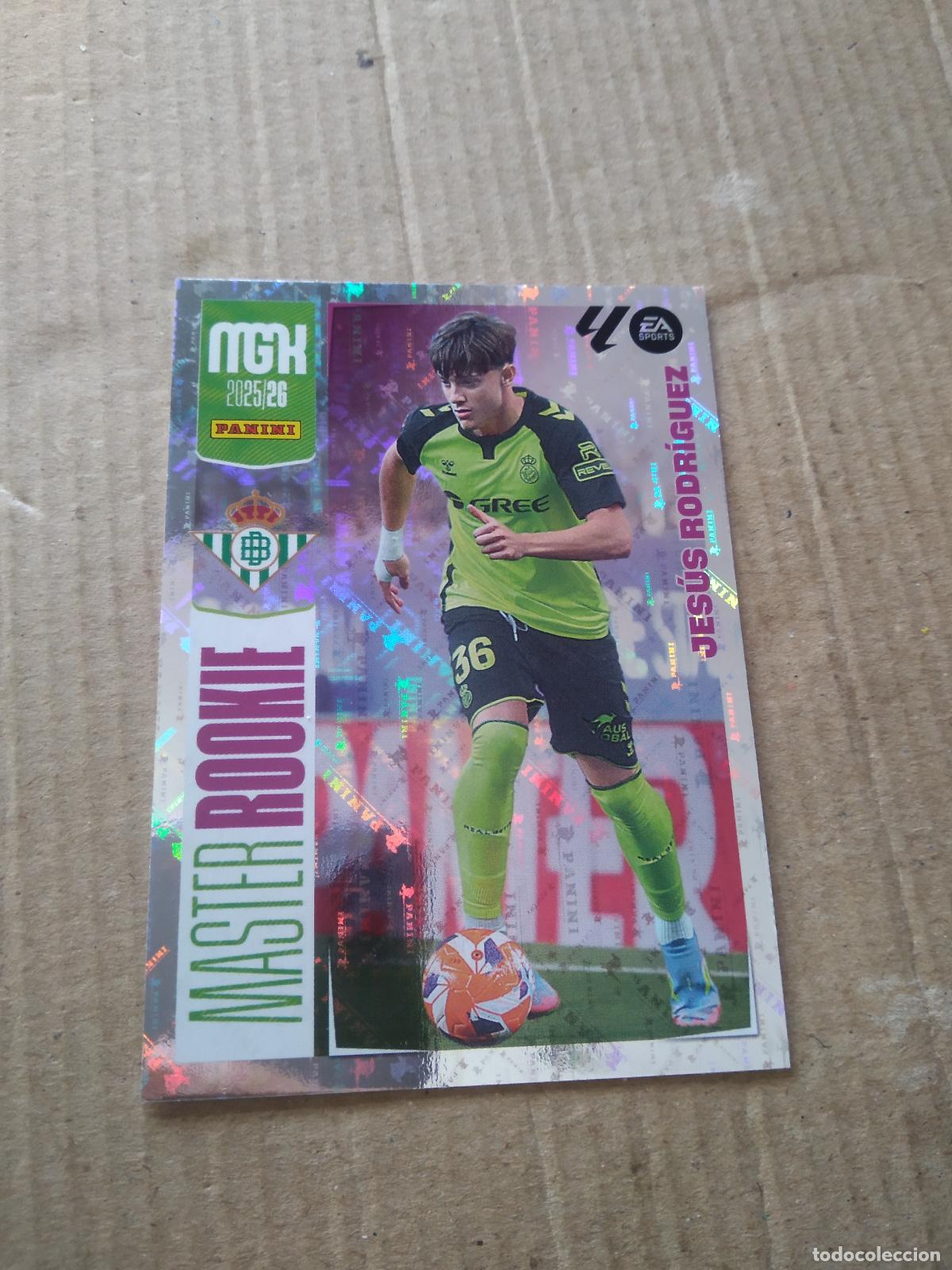 Cromos de f&uacute;tbol: 415 JESUS RODRIGUEZ BETIS CROMO FUTBOL PANINI LIGA MGKS 25-26 MEGACRACKS 2025-2026