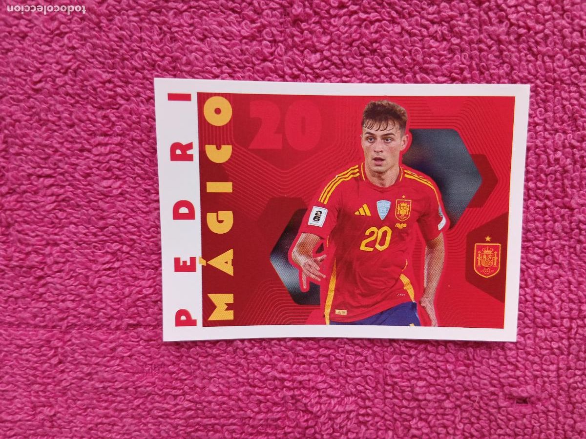 Cromos de f&uacute;tbol: espa&ntilde;a 2026 69 selecci&oacute;n espa&ntilde;ola panini carrefour family mundial de futbol