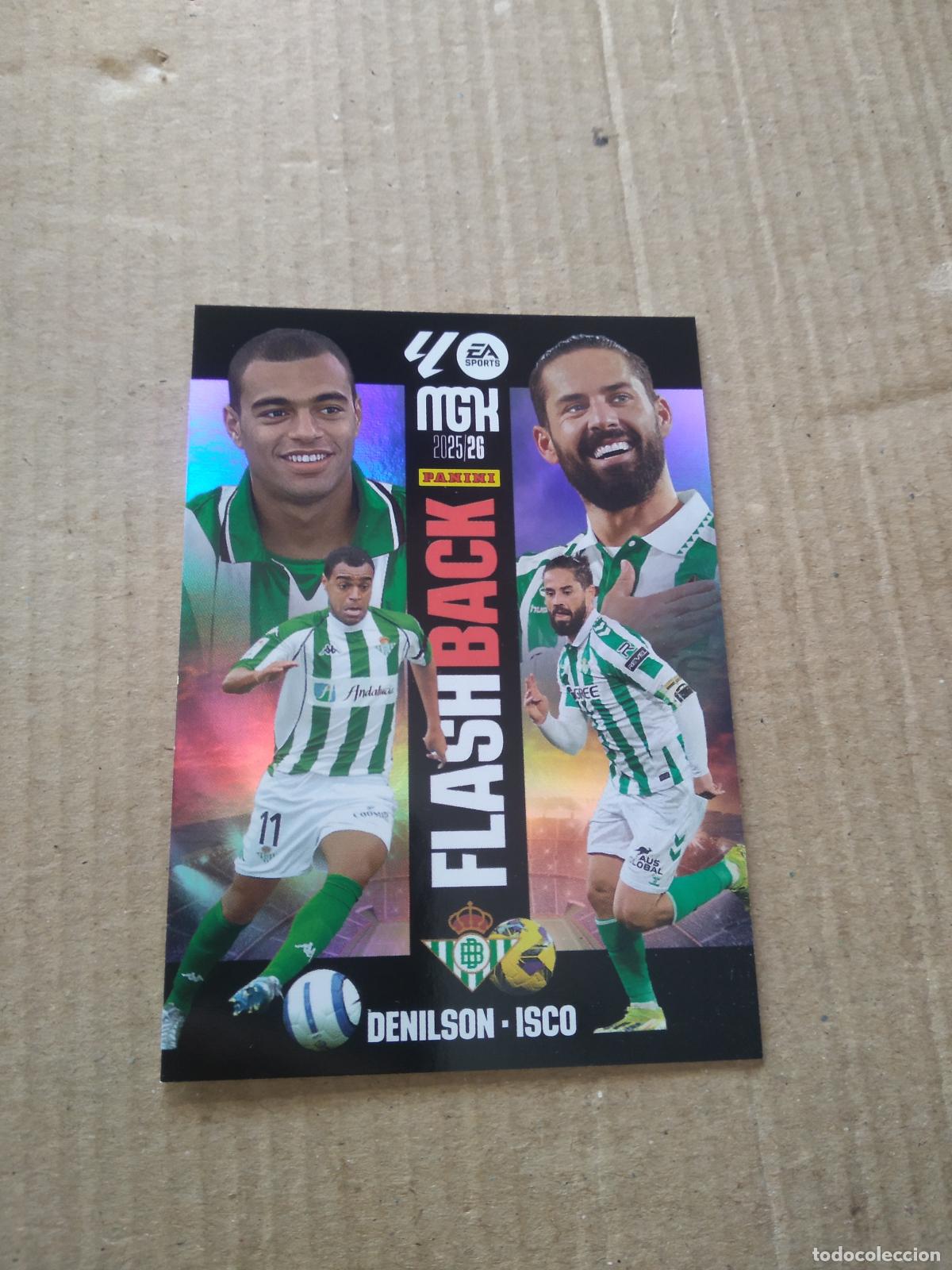 Cromos de f&uacute;tbol: 426 DENILSON ISCO BETIS CROMO FUTBOL PANINI LIGA MGKS 25-26 MEGACRACKS 2025-2026