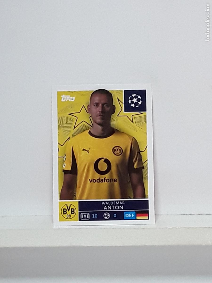 Cromos de f&uacute;tbol: CHAMPIONS STICKER 2025 2026 25 26 ALBUM TOPPS LEAGUE N 148 BORUSSIA DORTMUND WALDEMAR ANTON