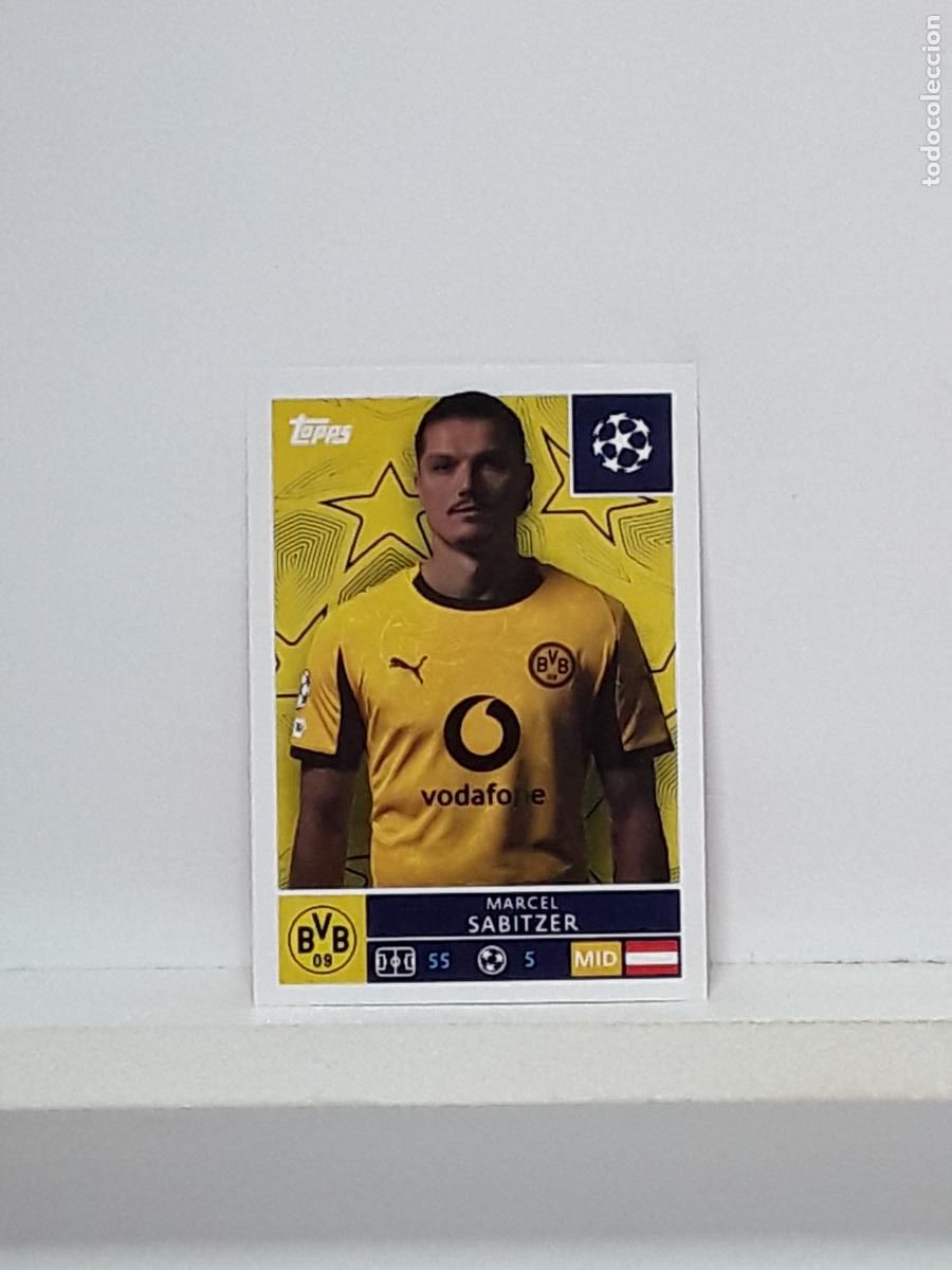 Cromos de Futebol: CHAMPIONS STICKER 2025 2026 25 26 ALBUM TOPPS LEAGUE N 149 BORUSSIA DORTMUND MARCEL SABITZER