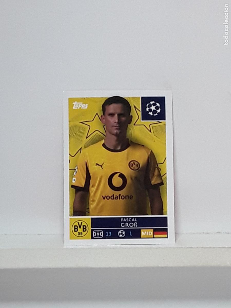 Cromos de Futebol: CHAMPIONS STICKER 2025 2026 25 26 ALBUM TOPPS LEAGUE N 150 BORUSSIA DORTMUND PASCAL GROB