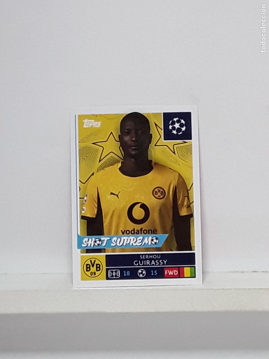 Cromos de Futebol: CHAMPIONS STICKER 2025 2026 25 26 ALBUM TOPPS LEAGUE N 152 BORUSSIA DORTMUND SERHOU GUIRASSY