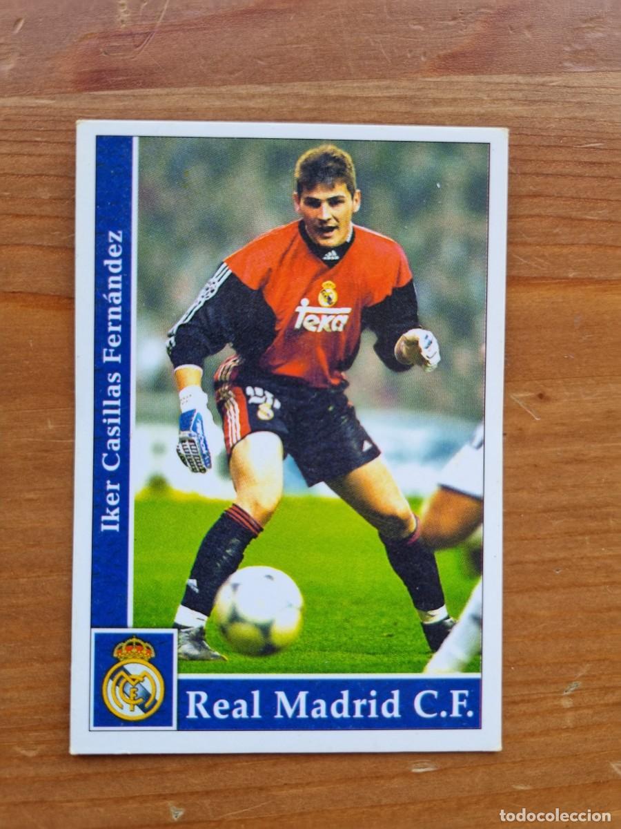 Cromos de Futebol: 3 Iker CASILLAS (Real Madrid CF). Las Fichas de la Liga 2001 2002 01 02 (Mundicromo)