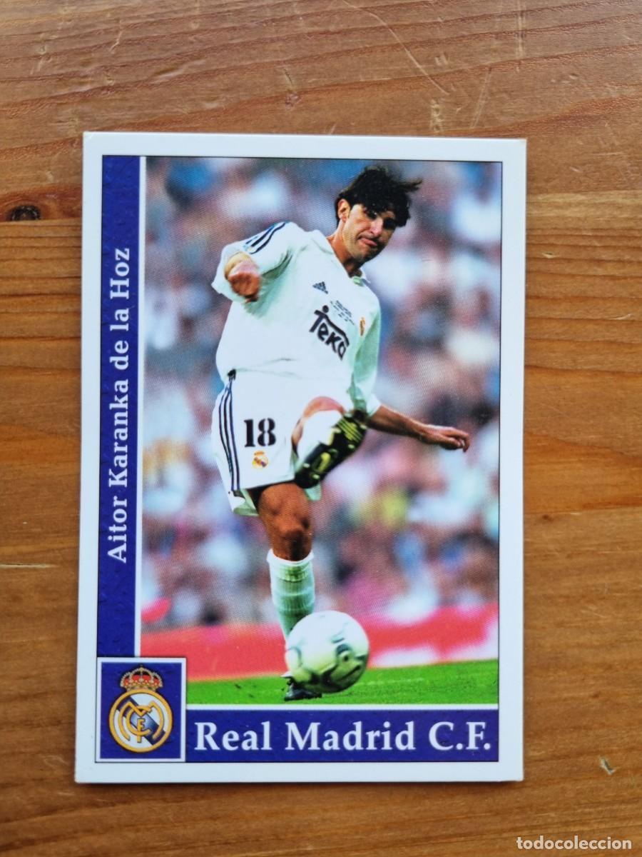Cromos de Futebol: 6 KARANKA (Real Madrid CF). Las Fichas de la Liga 2001 2002 01 02 (Mundicromo)