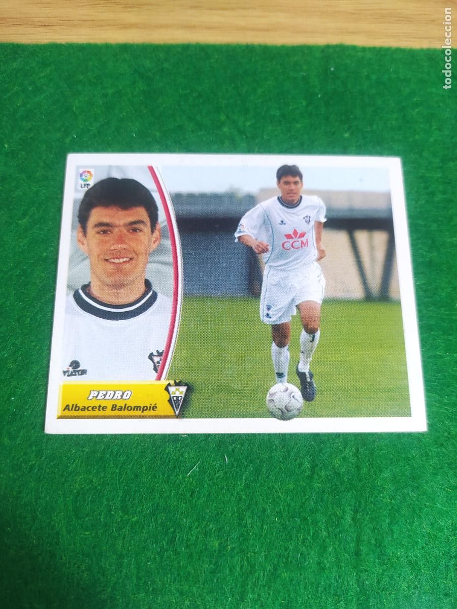 Cromos de f&uacute;tbol: LIGA ESTE 2003 2004 03 04 NUEVO SIN PEGAR - ALBACETE PEDRO