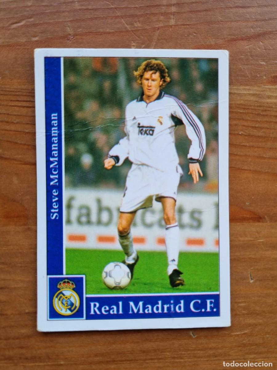 Cromos de f&uacute;tbol: 14 McMANAMAN (Real Madrid CF). Las Fichas de la Liga 2001 2002 01 02 (Mundicromo)