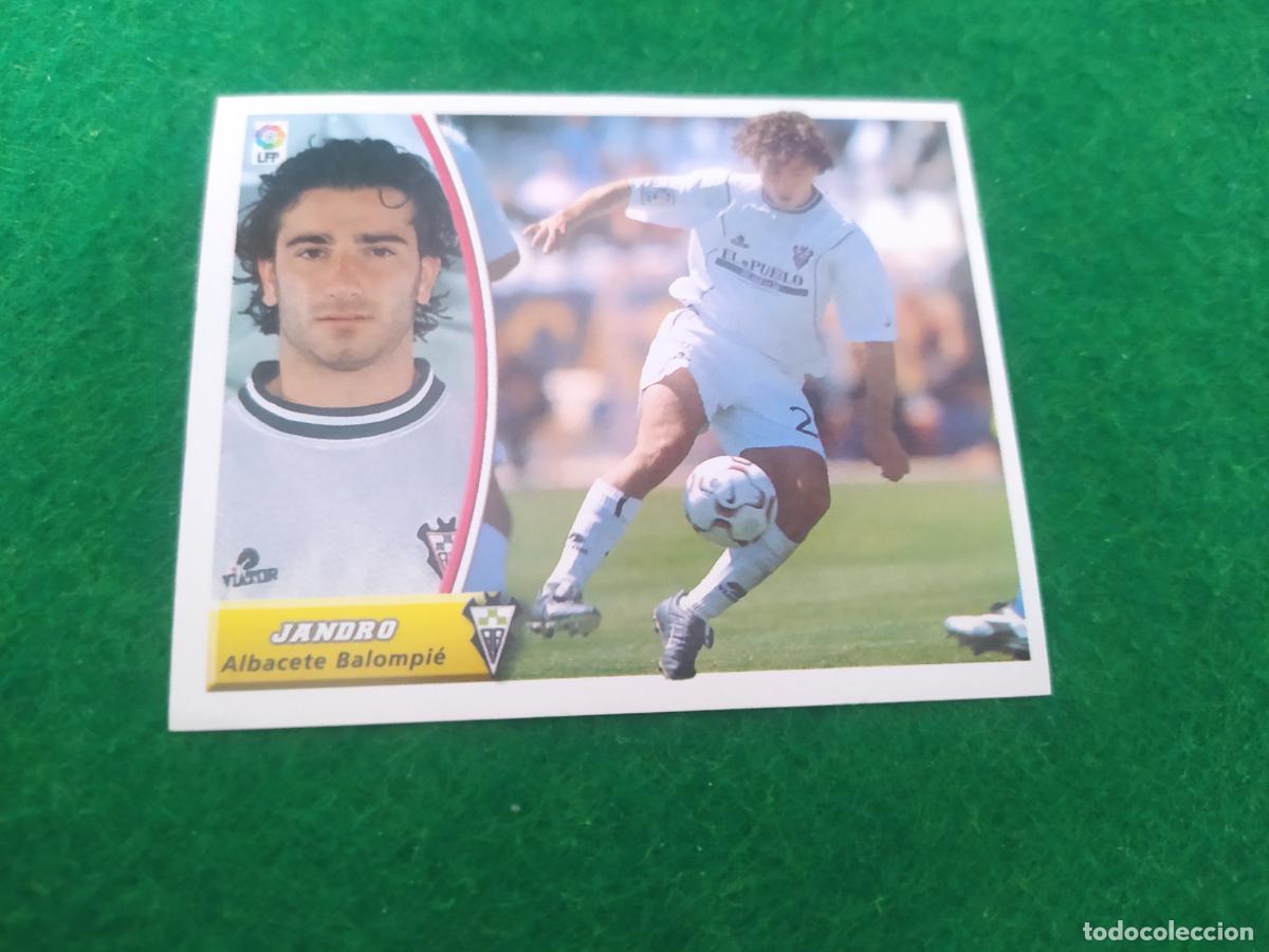 Cromos de f&uacute;tbol: LIGA ESTE 2003 2004 03 04 NUEVO SIN PEGAR - ALBACETE JANDRO
