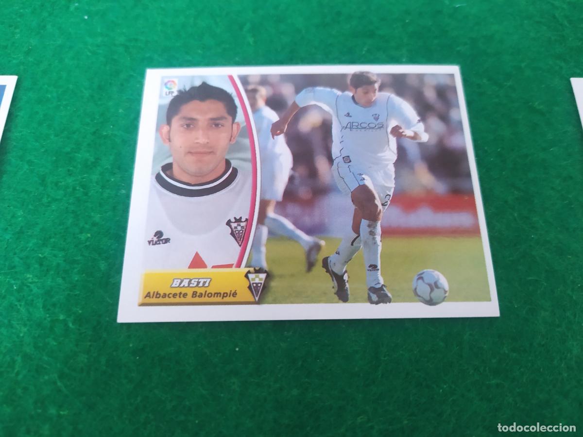 Cromos de f&uacute;tbol: LIGA ESTE 2003 2004 03 04 NUEVO SIN PEGAR - ALBACETE BASTI