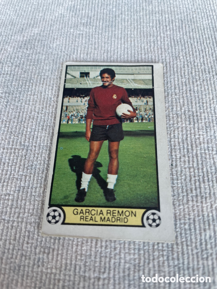Football Stickers: LIGA 79-80 Este HARCIA REMON REAL MADRID Despegado