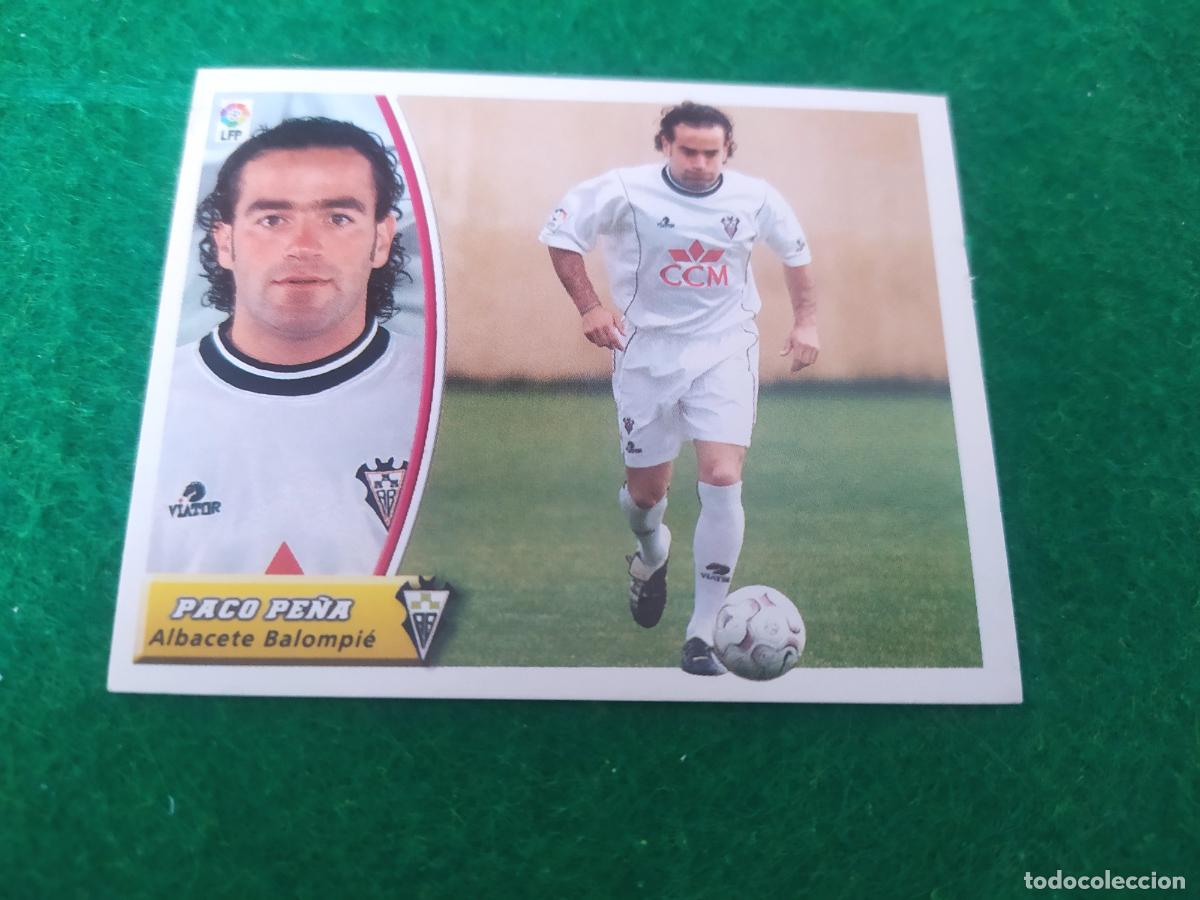 Football Stickers: LIGA ESTE 2003 2004 03 04 NUEVO SIN PEGAR - ALBACETE PACO PE&Ntilde;A