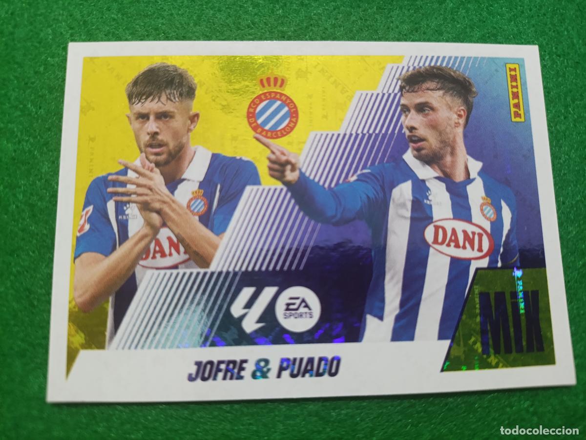 Football Stickers: LIGA ESTE 2025 2026 RCD ESPANYOL N&ordm; 16 MIX JOFRE Y PUADO
