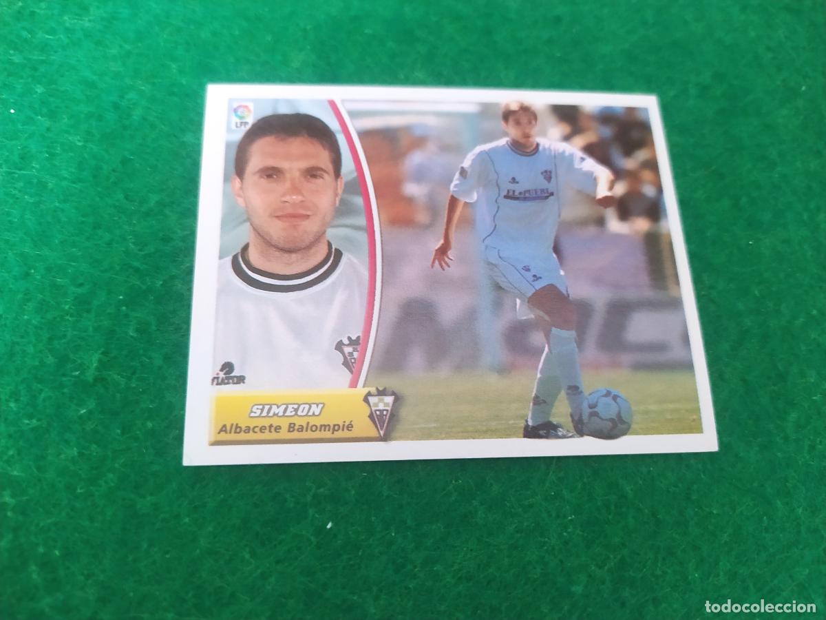 Cromos de f&uacute;tbol: LIGA ESTE 2003 2004 03 04 NUEVO SIN PEGAR - ALBACETE SIMEON