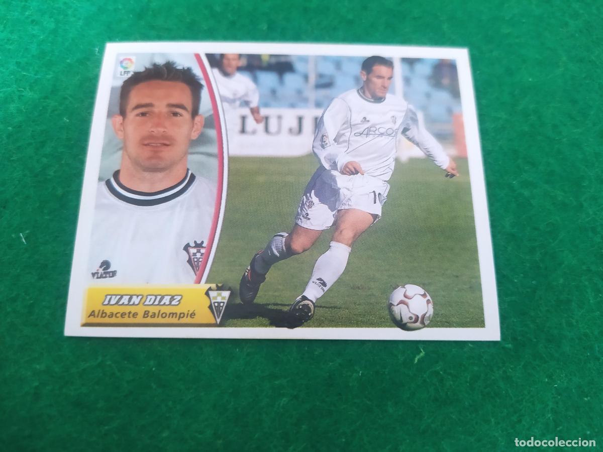 Cromos de f&uacute;tbol: LIGA ESTE 2003 2004 03 04 NUEVO SIN PEGAR - ALBACETE IVAN DIAZ