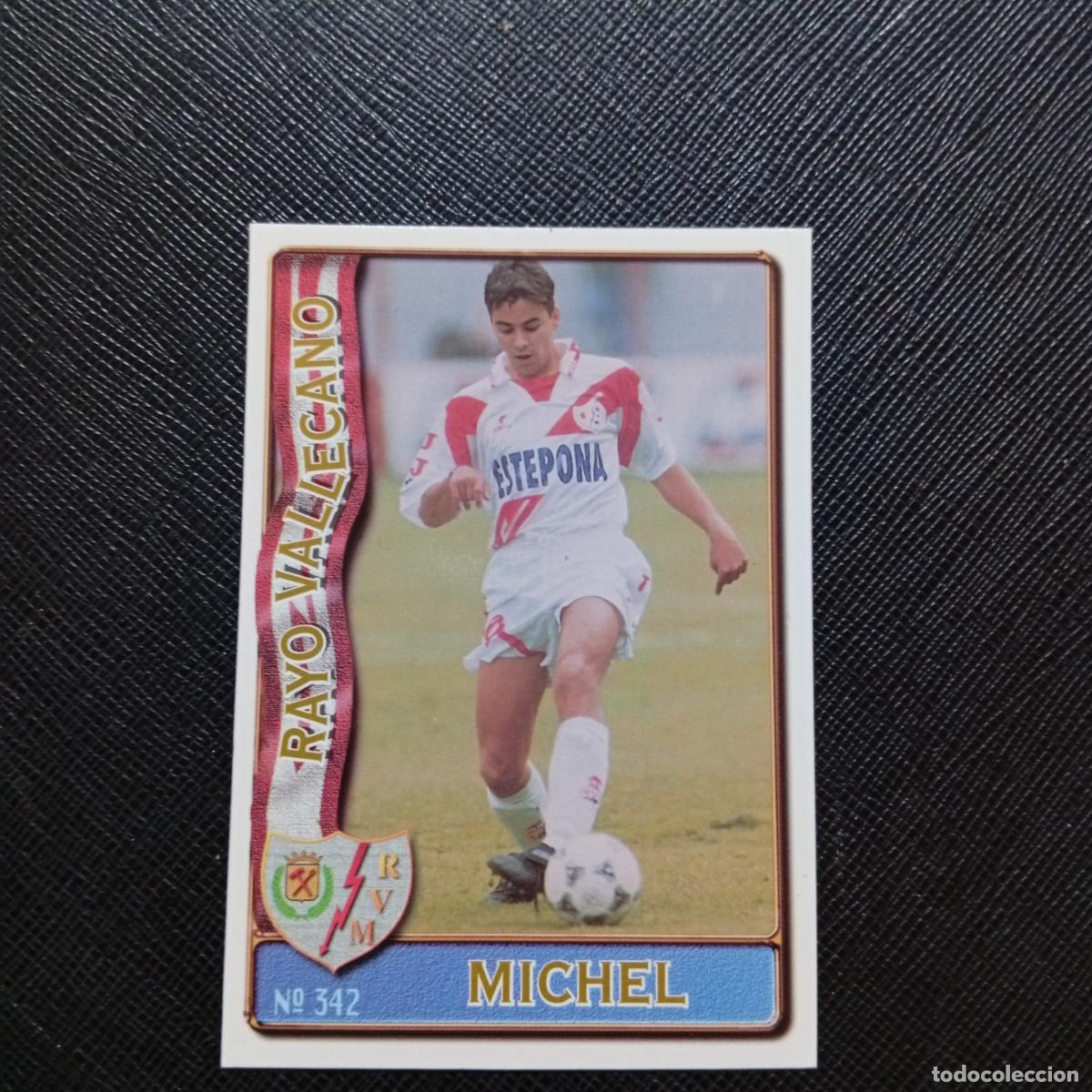 Cromos de f&uacute;tbol: 342 MICHEL VALLECANO MUNDICROMO 1996 1997 CROMO FUTBOL LIGA 96 97 - A207 PG387