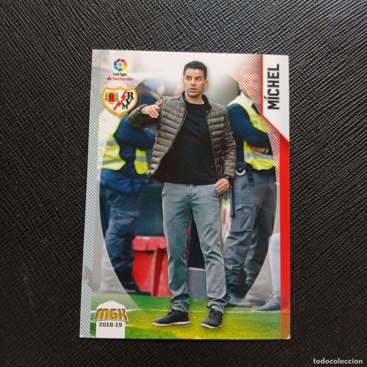 Cromos de f&uacute;tbol: 400 MICHEL RAYO VALLECANO PANINI MEGACRACKS 2018 2019 CROMO FUTBOL 18 19 - A82 PG442 B