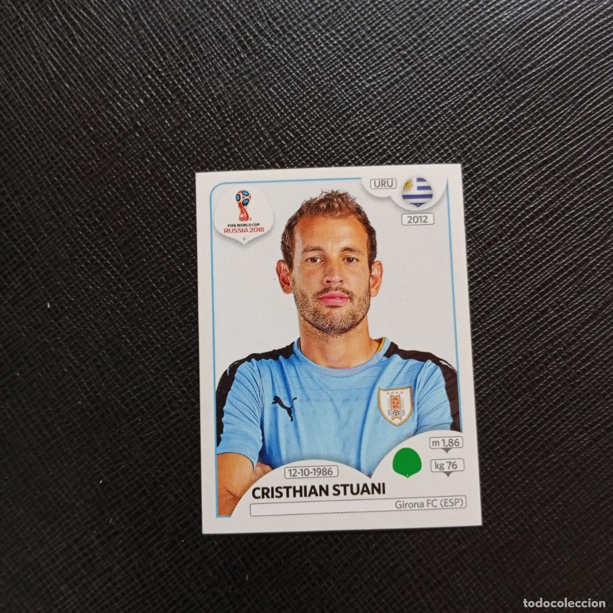 Cromos de f&uacute;tbol: 110 STUANI URUGUAY PANINI MUNDIAL RUSIA 2018 CROMO FUTBOL 18 - SIN PEGAR - CJ2 ..