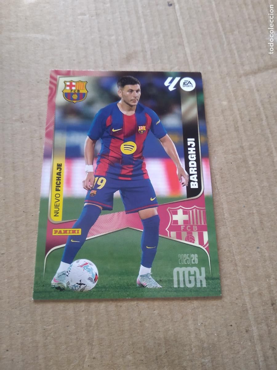 Fu&szlig;ball-Sticker: 456 BARDGHJI ROOKIE BARCELONA NUEVO FICHAJE CROMO FUTBOL PANINI LIGA MGKS 25-26 MEGACRACKS 2025-2026