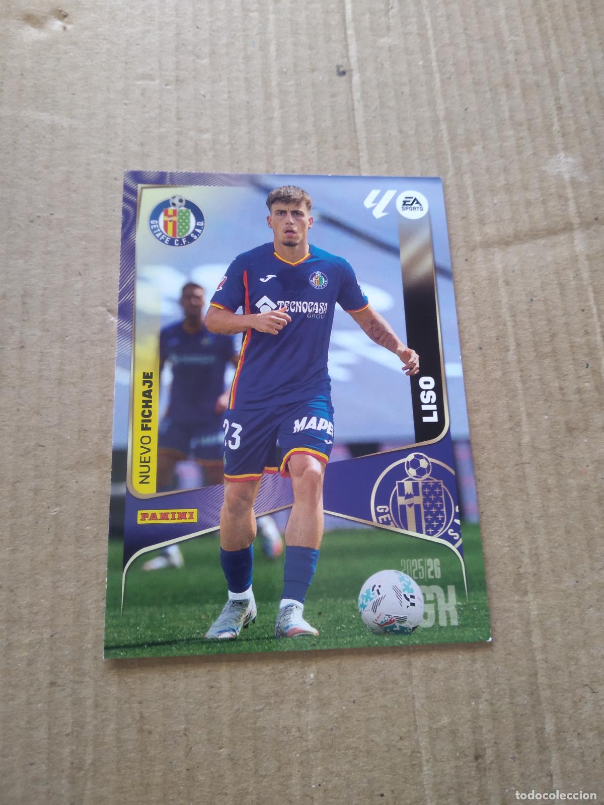 Cartes &agrave; collectionner de Football: 479 LISO GETAFE NUEVO FICHAJE CROMO FUTBOL PANINI LIGA MGKS 25-26 MEGACRACKS 2025-2026
