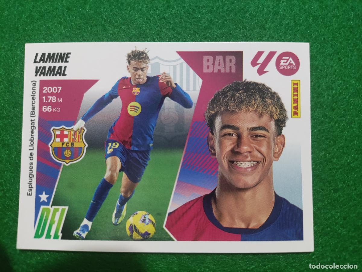 Cromos de f&uacute;tbol: LIGA ESTE 2025 2026 FC BARCELONA N&ordm; 19 LAMINE YAMAL