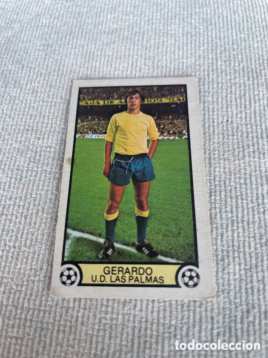 Cromos de f&uacute;tbol: LIGA 79-80 Este GERARDO U.D. LAS PALMAS Nuevo