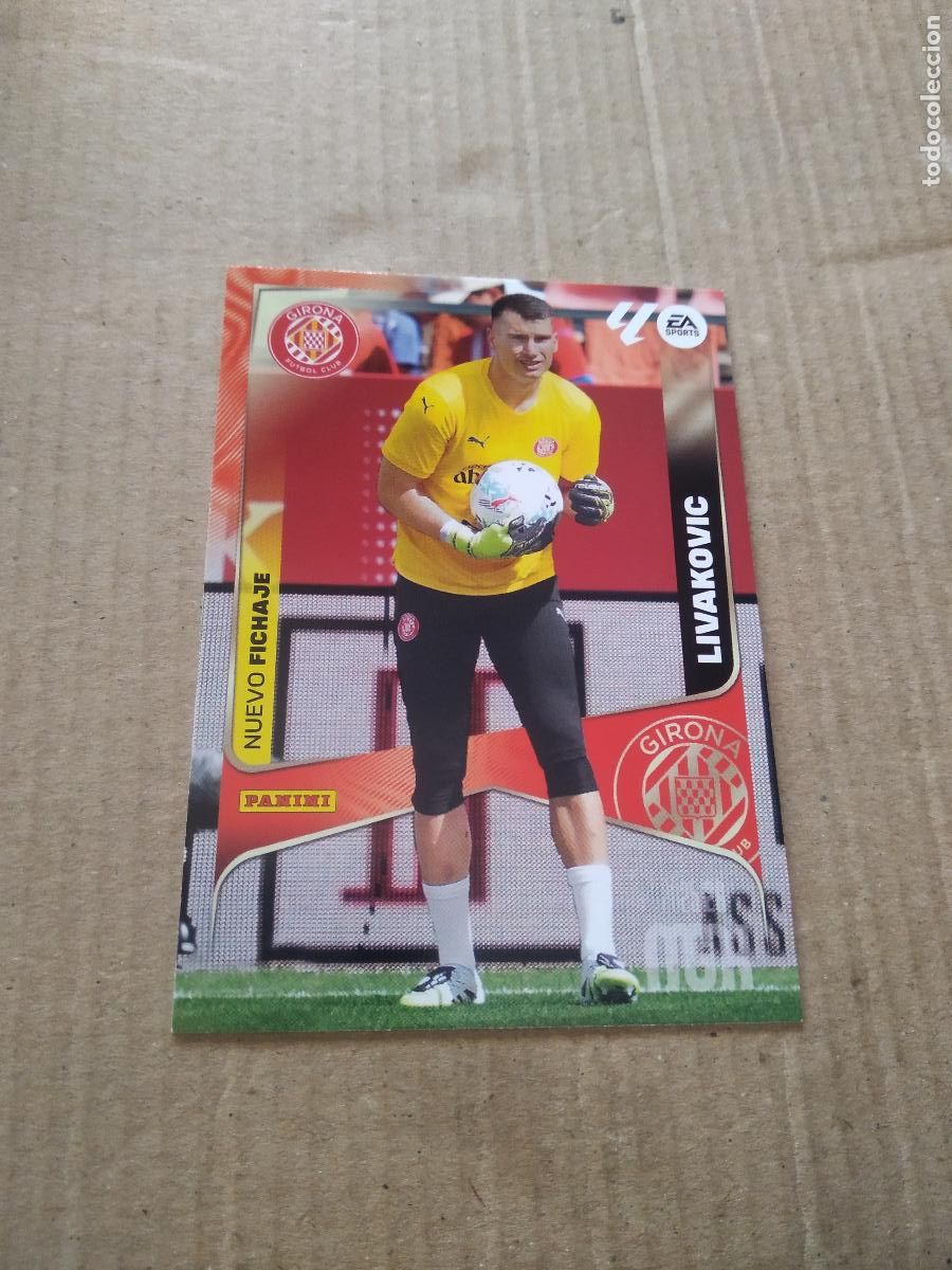Cromos de f&uacute;tbol: 493 LIVAKOVIC GIRONA NUEVO FICHAJE CROMO FUTBOL PANINI LIGA MGKS 25-26 MEGACRACKS 2025-2026
