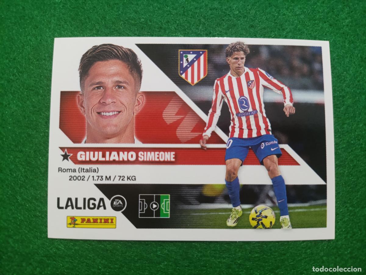 Cromos de f&uacute;tbol: LIGA ESTE 2026 2027 ATL&Eacute;TICO DE MADRID N&ordm; 17 GIULIANO