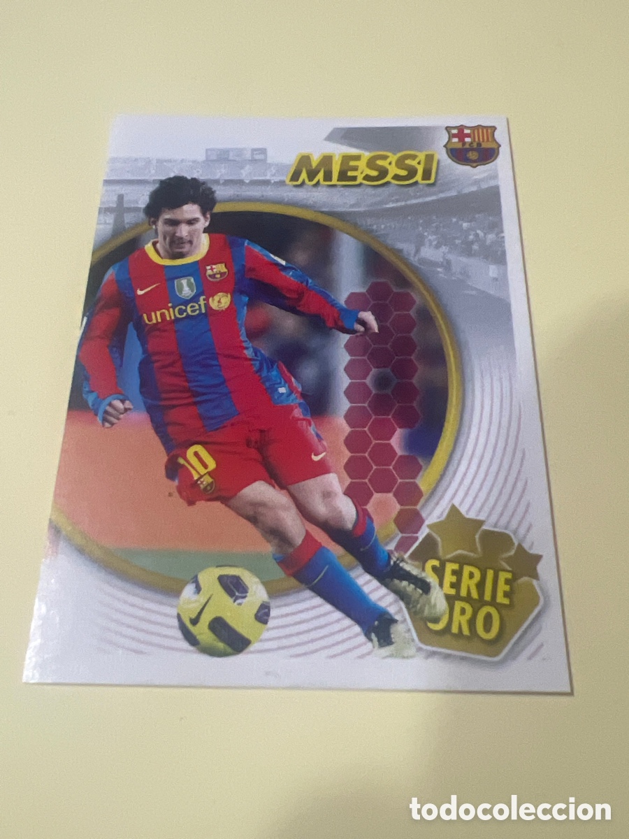 Cromos de f&uacute;tbol: E148. CROMO N&ordm; 121 MESSI PUZZLE - COLECCION OFICIAL BARCELONA LIGA 2010 2011 - 10 11 SIN PEGAR